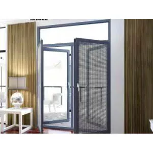 Aluminum Alloy Strip-Belted Swing Door
